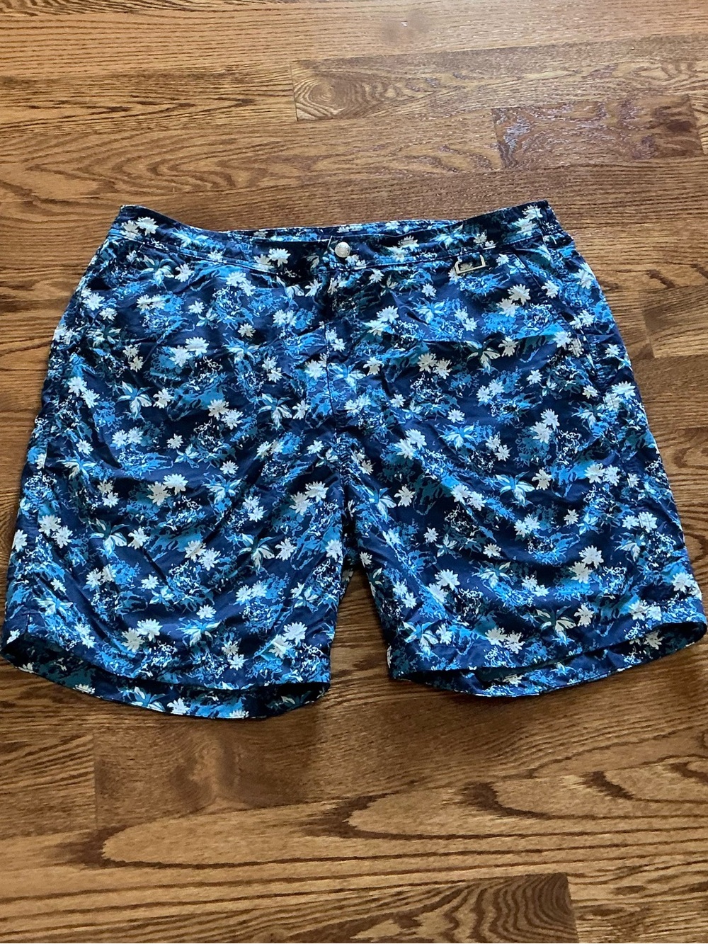 Peter Millar Collection Men's Lined Drawstring Swim Trunks